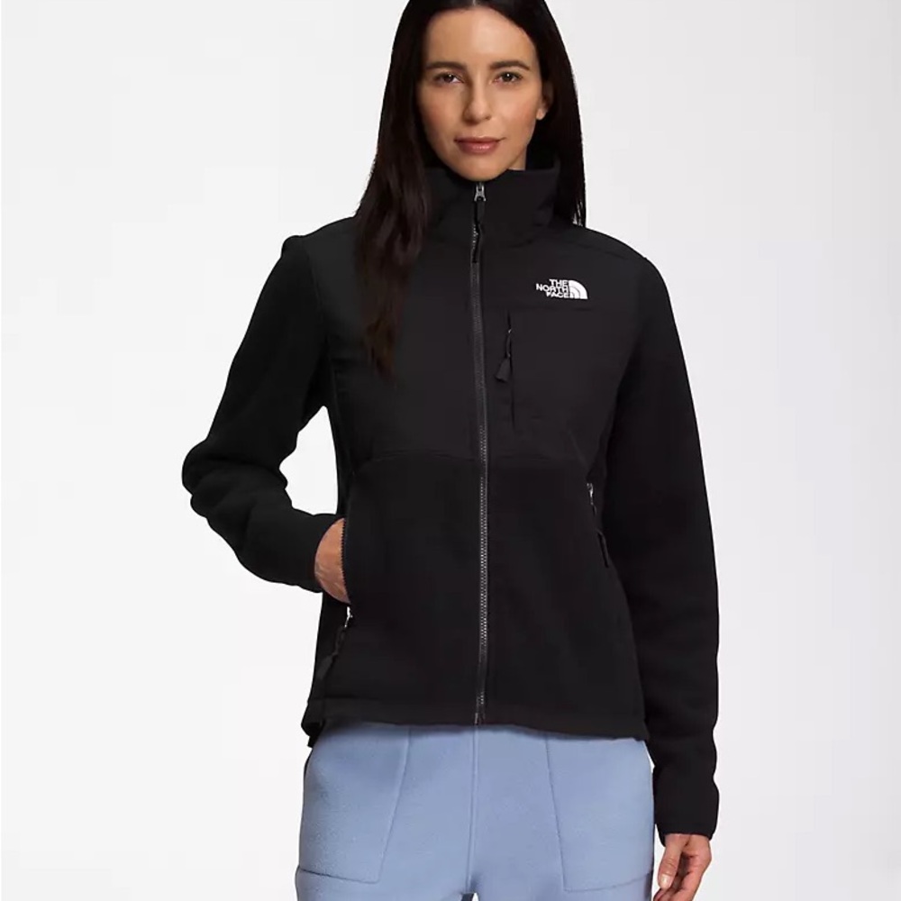 North Face Black Denali Jacket Fleece Size M
